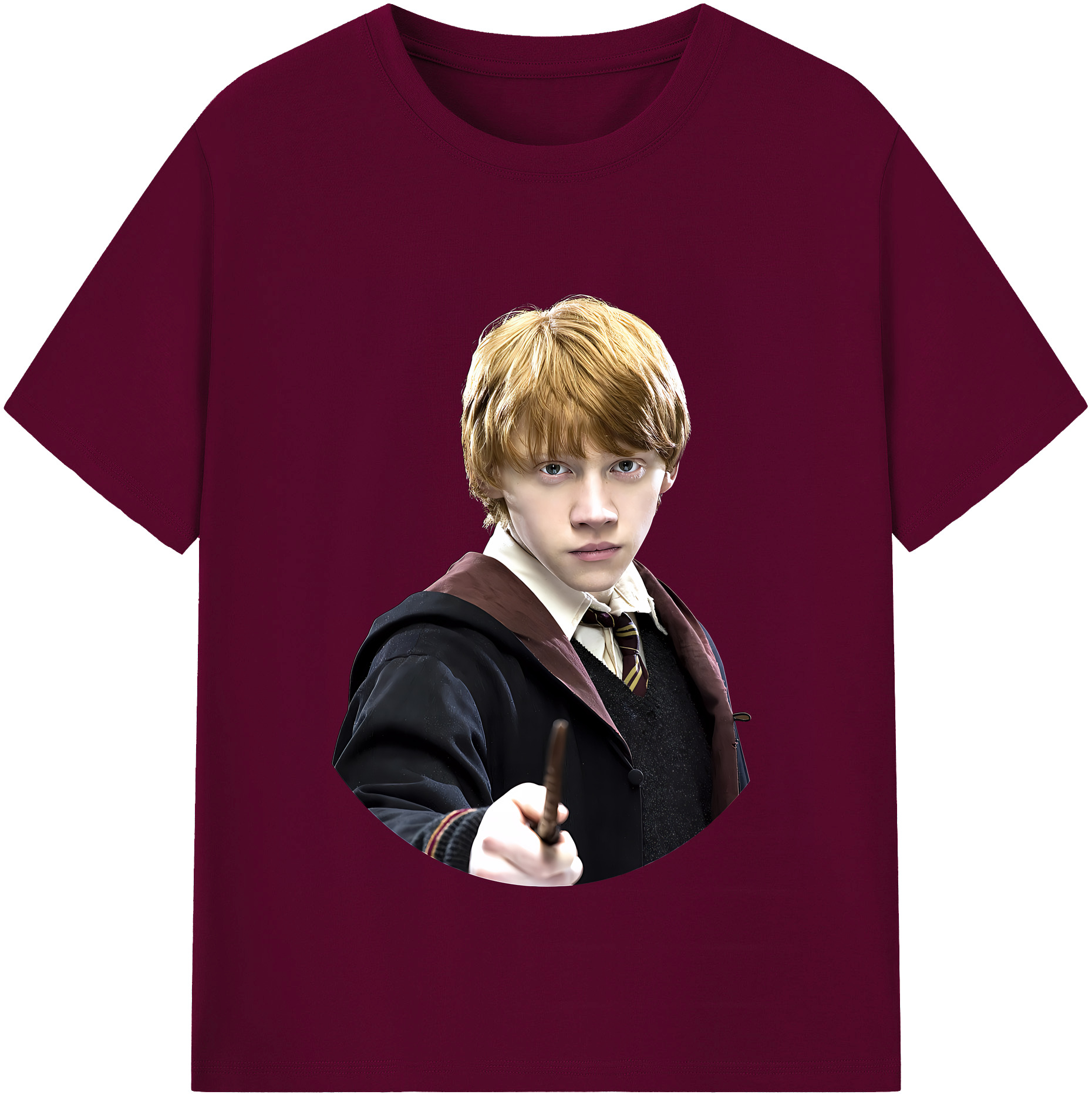 （画像用） Harry Potter ハリー・ポッターシリーズ レディースカジュアルプリントTシャツ（綿100％）